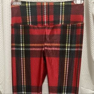 GOLDSHEEP Plaid Leggings